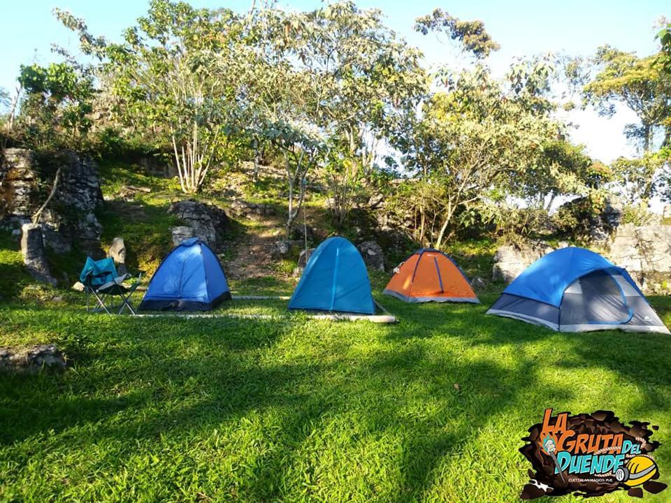Camp La Gruta del Duende Hotel Cuetzalán del Progreso Esterno foto
